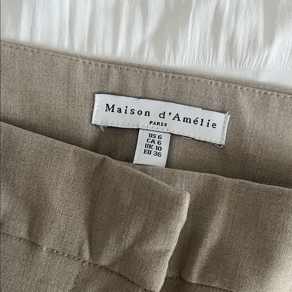 Maison d'Amélie Beige Pants